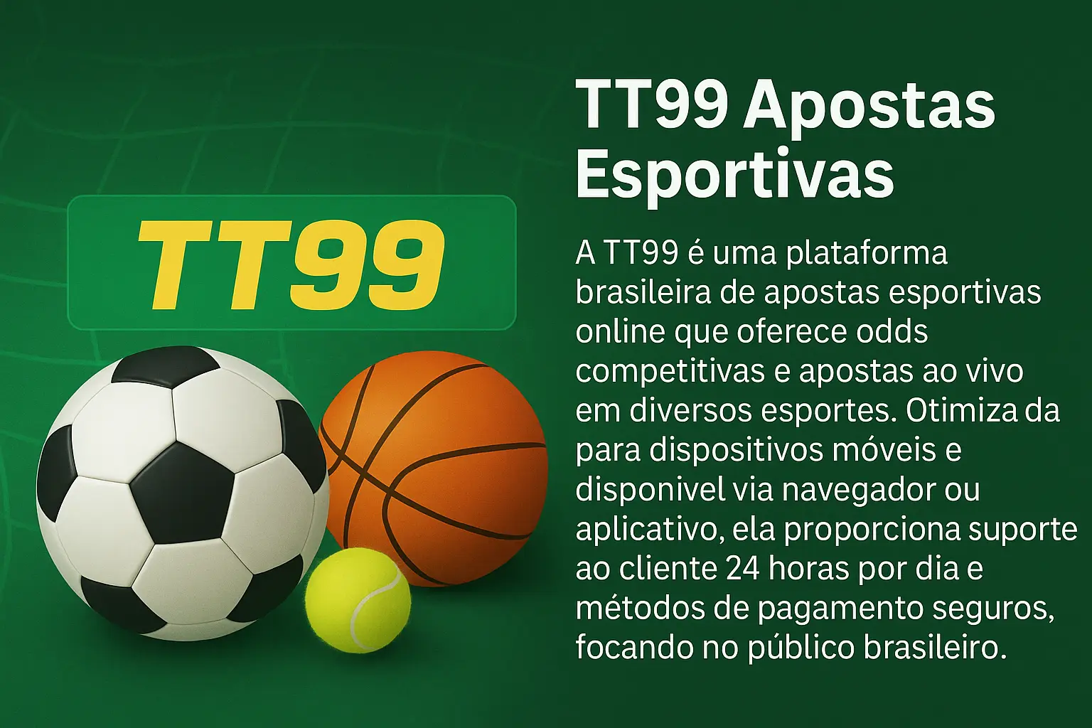 Apostas esportivas no cassino online TT99