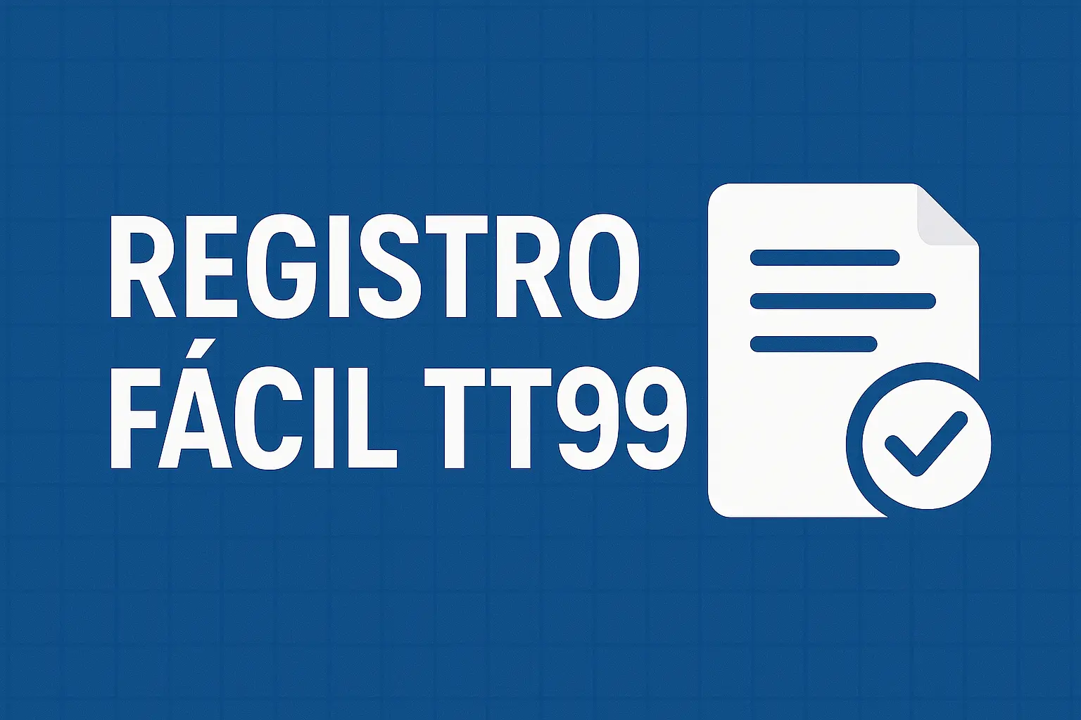 Não Perca tempo, o rRgistro na site TT99