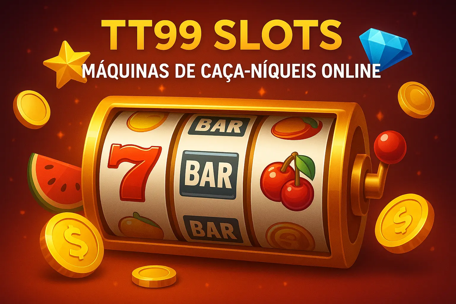 Explore o mundo das slot machines no TT99 Casino